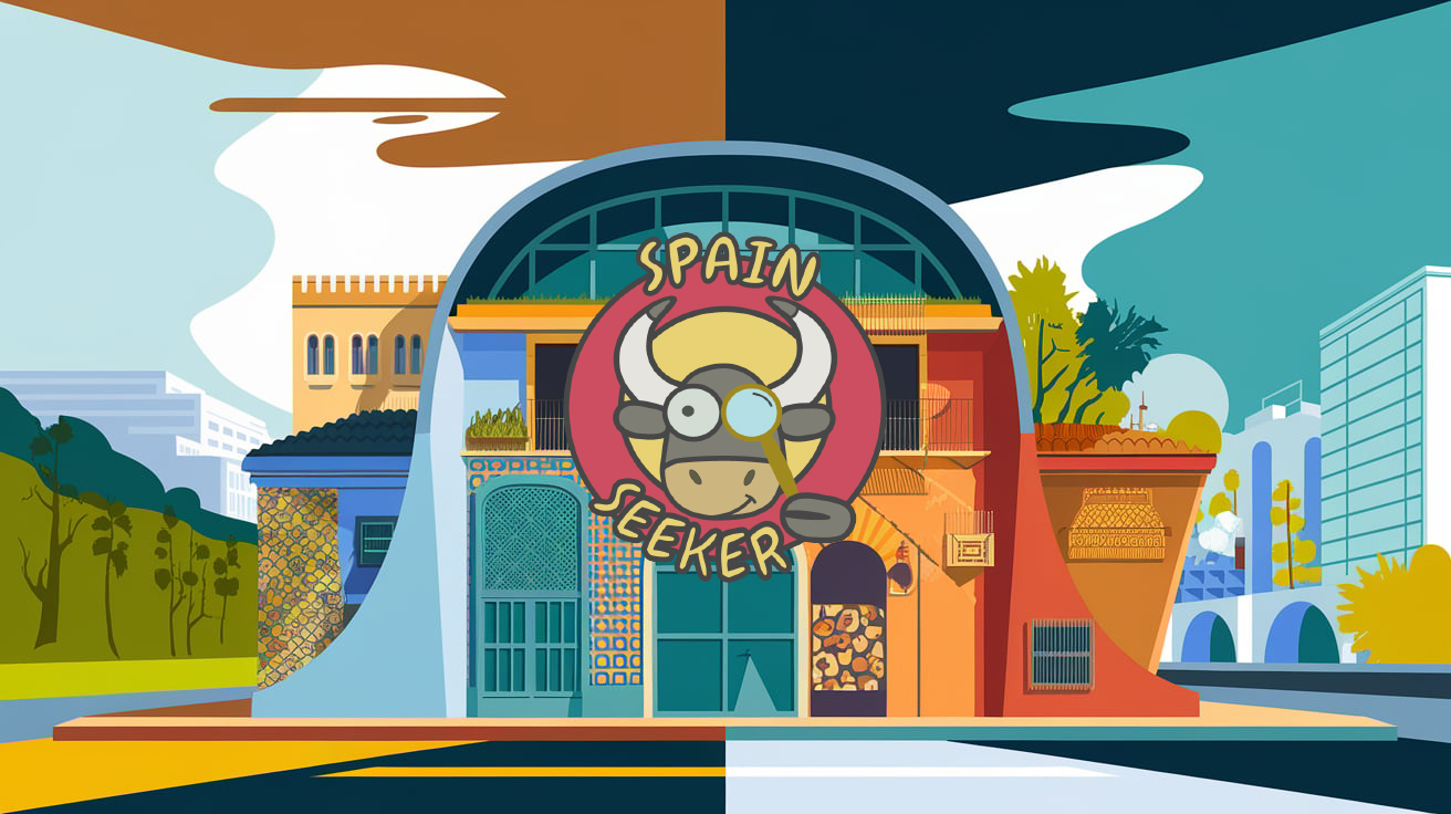 Beeindruckender Blick auf den Alhambra-Palast in Granada, Spanien, der seine historische Architektur und schönen Gärten zeigt.