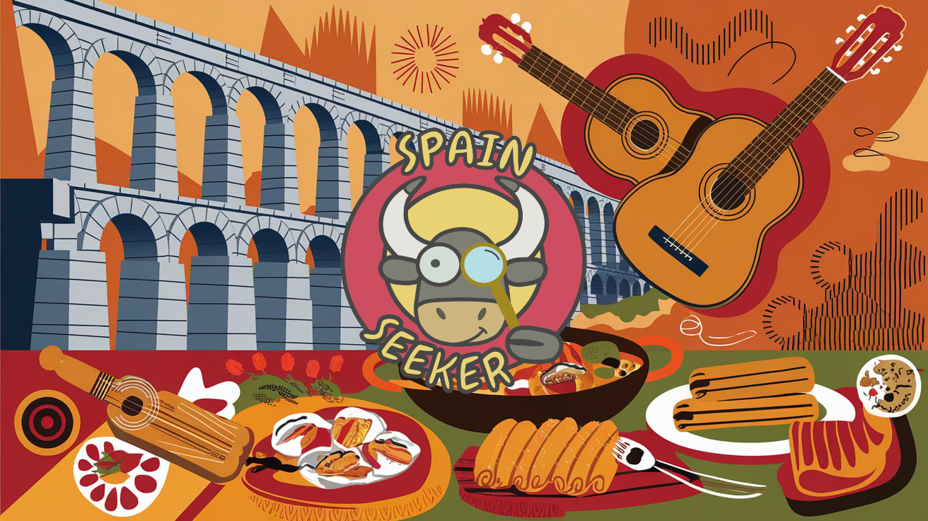 Colorful street mural in Granada showcasing local culture and history.